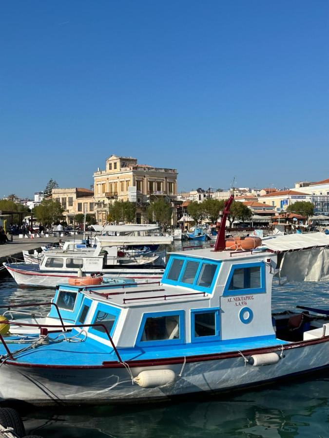 Axs First Floor Apartment Aegina Town Eksteriør billede